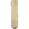 Ekena Millwork Merced Arts and Crafts Rough Sawn Bracket w/ Offset Brace, Douglas Fir, 6"W x 22"D x 26"H BKT0604X22X26MRC03RDF - alternate 4